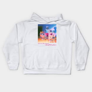 Perfume illustration Kids Hoodie